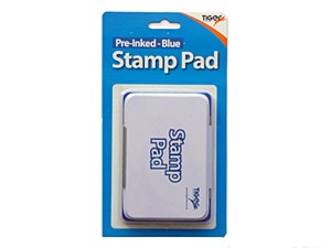 STAMP PAD BLUE COLOP