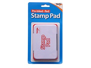 STAMP PAD RED COLOP