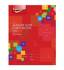 10MM JUNIOR SUM COPY PACK 10