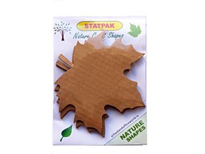 SYCAMORE LEAF CARDBOARD 5PK