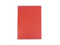 CARD A4 160GM 50PK RED