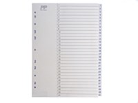 DIVIDERS A4 1-31 PLASTIC