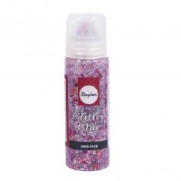 GLITTER GLUE HEARTS RAYHER