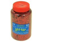 GLITTER SIFTER 400G TUB RED