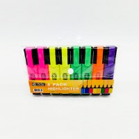 HIGHLIGHTERS 8 ASSORTED PACK