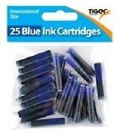 INK CARTRIDGES 25PK BLUE