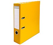 LEVER ARCH FILE A4 80MM YELLOW