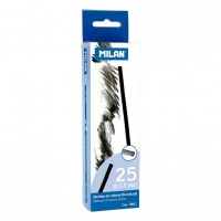 CHARCOAL 3-5MM 25PK MILAN