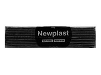 PLASTICINE BLACK 500g NEWPLAST