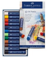 OIL PASTELS 12'S FABER CASTELL