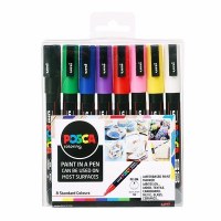 POSCA MARKERS 5MS 8 COLOURS