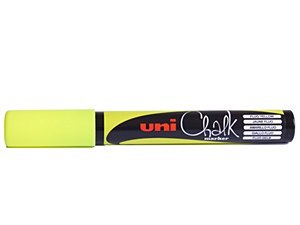 UNI CHALK MARKER P5 F.YELLOW