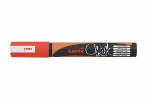 UNI CHALK MARKER P5 F.ORANGE