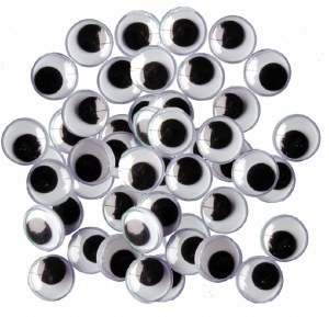 WIGGLY EYES ASSORTED 40 PACK