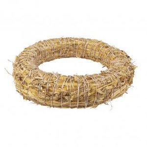 WREATH OF STRAW 40CM