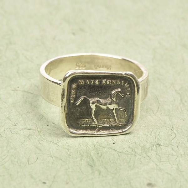 Horse Ring   - Silver