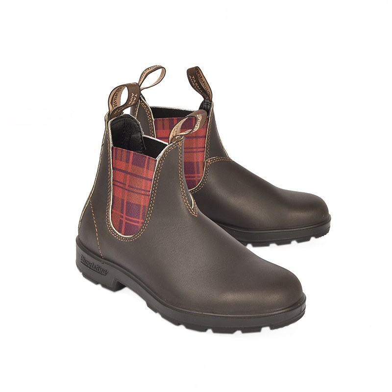 Blundstone 2100 Stout Brown/Burgandy Imelda's Shoes and Louie's