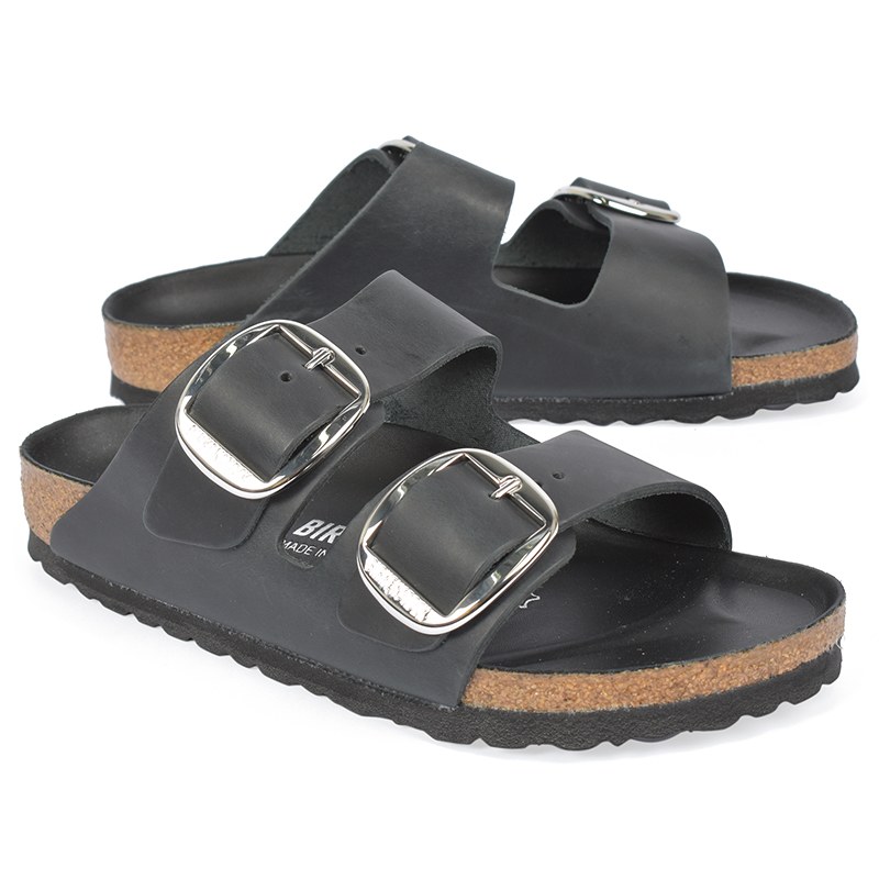 birkenstock black big buckle