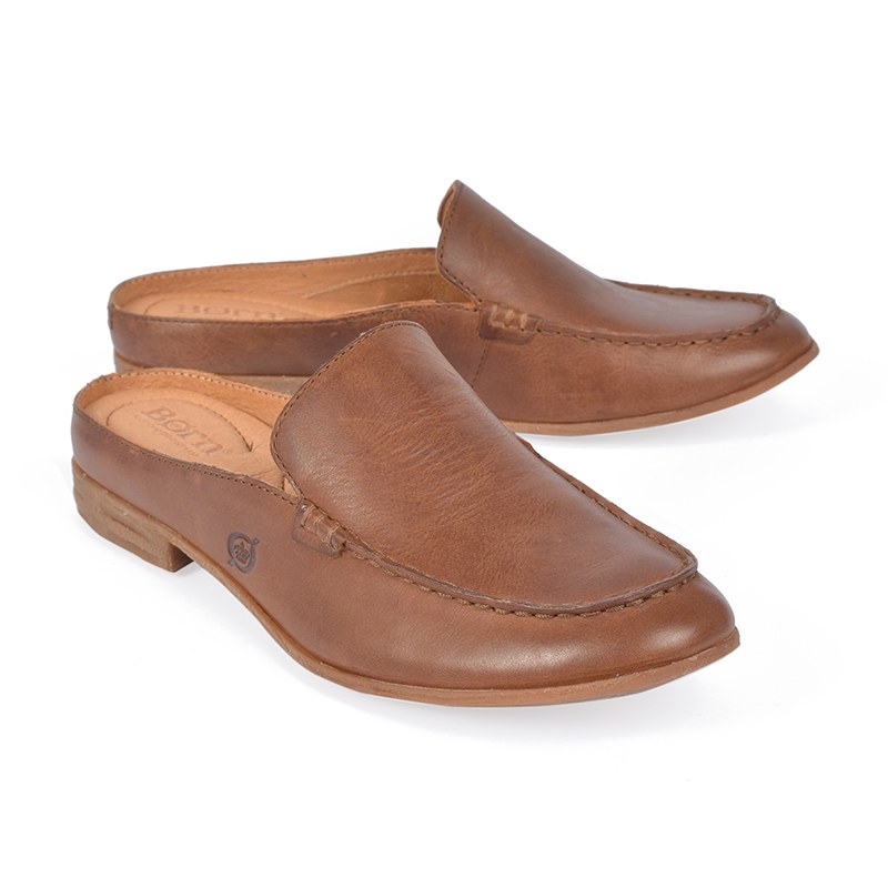 born graham leather mules