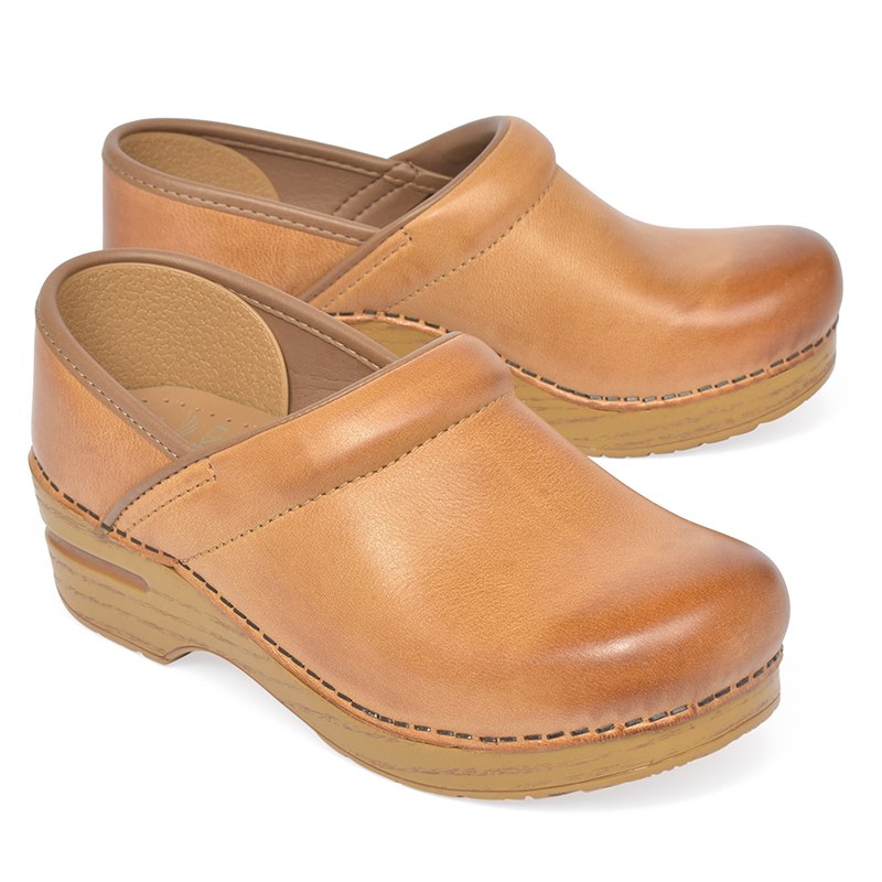 Dansko Professional Distressed - Honey - Imelda's Shoes and Louie's ...
