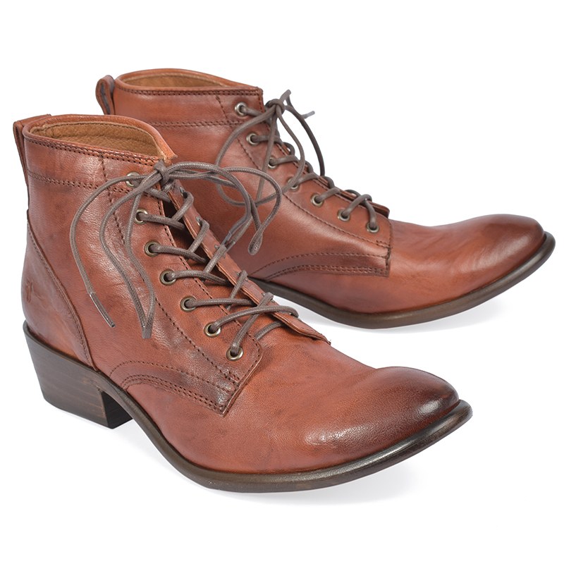 frye carson lace up womens boots