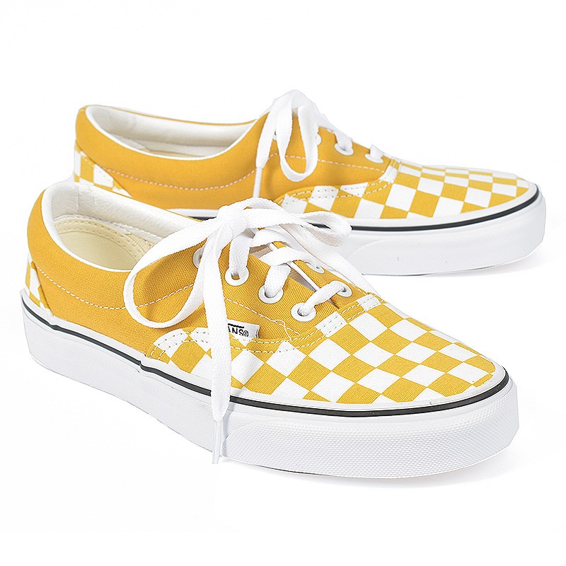 checker vans with laces