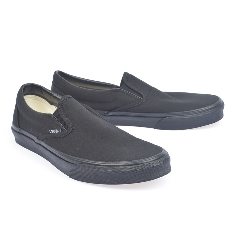 vans canvas slip on