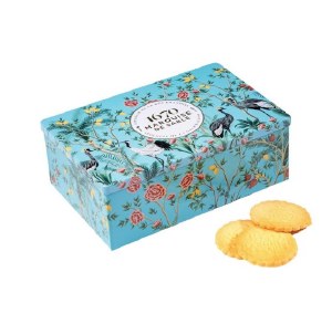 Metal Boxed Shortbread &quot;Invitation au Voyage&quot;