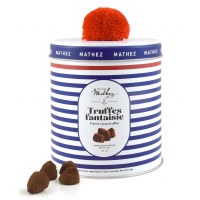 Fancy Truffles in French Navy Tin