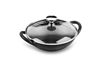 STAUB Wok Mini 6½" Black