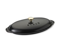 Staub Fish Plate Black