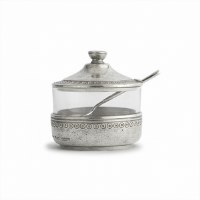 Caffe Sugar Dish with Spoon