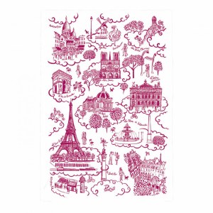 Torchon Paris Toile