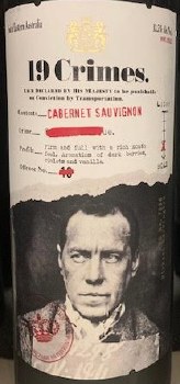 19 Crimes Cab Sauvignon 750ml