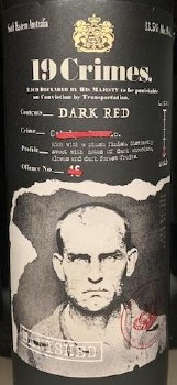 19 Crimes Dark Red Banished