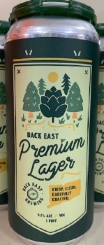 BACK EAST PREMIUM LAGER 4PK