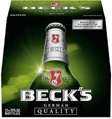 BECKS 12OZ BTL 12PK