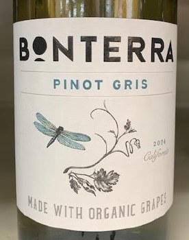 Bonterra Pinot Gris 750ml