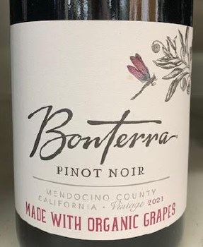 Bonterra Pinot Noir