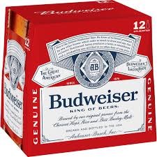 BUD 12OZ 12PK BTL