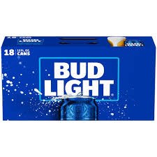 BUD LIGHT 12OZ 18PK CAN