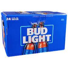 BUD LIGHT 12OZ 24PK BTL