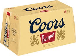 COORS BANQUET ALUMINUM 15PK