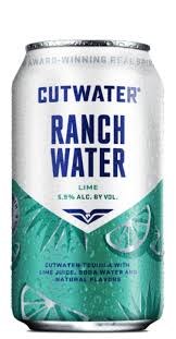 CUTWATER RANCH WATER LIME 4PK
