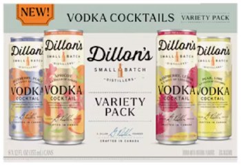 DILLONS VODKA VARIETY 8PK