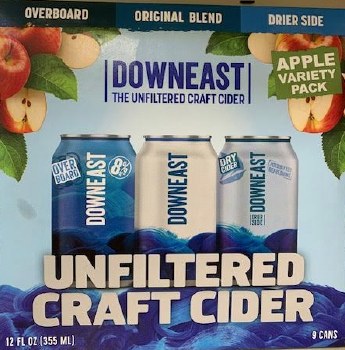 DOWNEAST #1 VRTY APPLE 9PK
