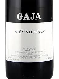 GAJA SORI SAN LORENZO 750ML