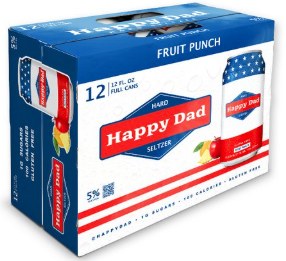 HAPPY DAD FRUIT PUNCH 12PK