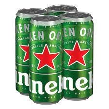 HEINEKEN 16OZ 4PK CAN