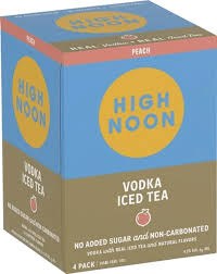 HIGH NOON ICE-T PEACH 4PK